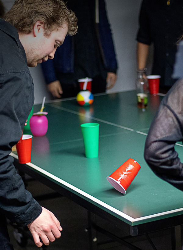 Flip Cup stag do games: Another fun drinking game is Flip Cup. The fast-paced game sees the stags split themselves into teams and then race against each other to drink beer and flip them upside down only using their fingertips.