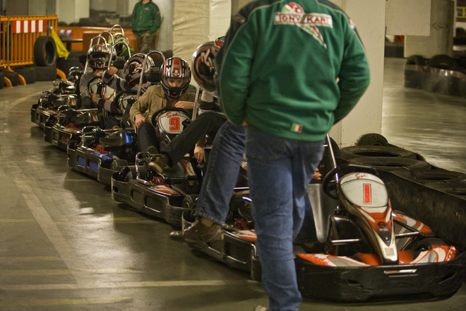 Go-kart. Time trial challenge: Each participant races individually, aiming for the best lap time. You can make go-karting even more fun by incorporating a fun time trail challenge.