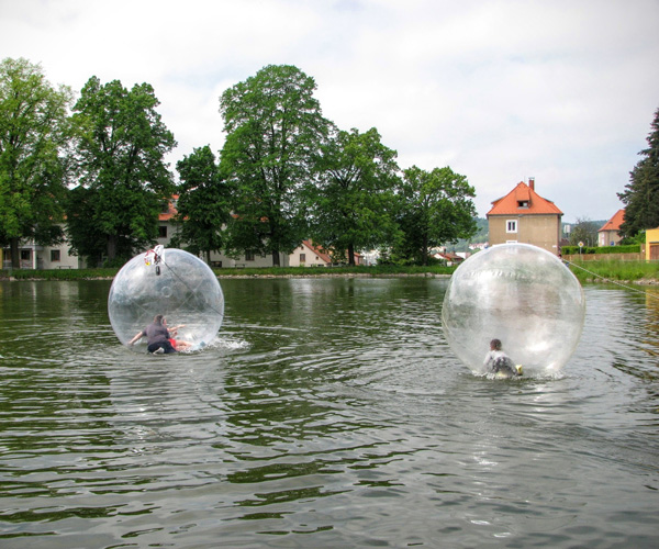 Cheap Stag Do Ideas: Sporting events and activities: playing bubble football.