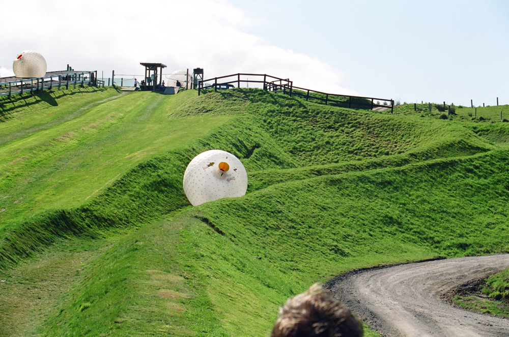 Zorbing: Roll down a hill inside a giant inflatable ball for a thrilling experience

Get adventurous with the challenge of zorbing.