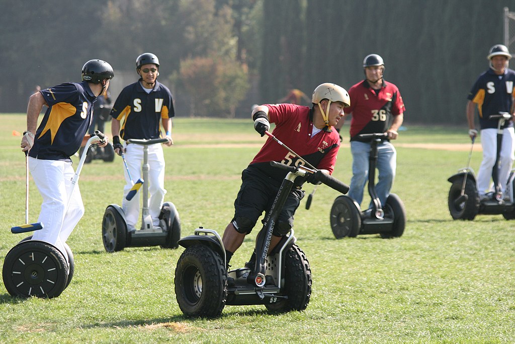 Segway Polo or Jousting
kowitz [1], CC BY-SA 2.0 <https://creativecommons.org/licenses/by-sa/2.0>, via Wikimedia Commons