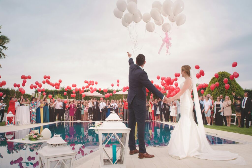 The Bride and Groom