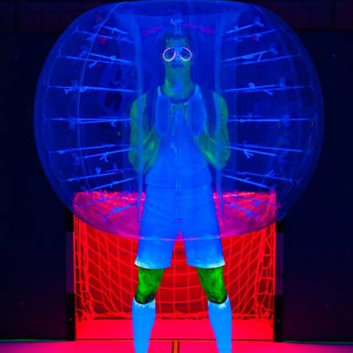 Budapest-Bubble Football - Neon-4