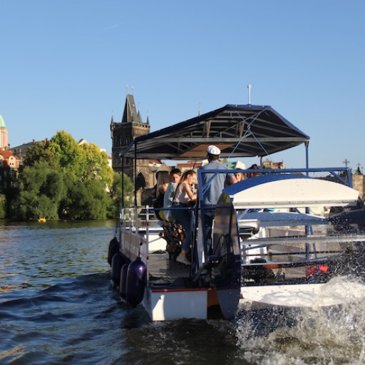 Prague-Beer Bike on Water-2