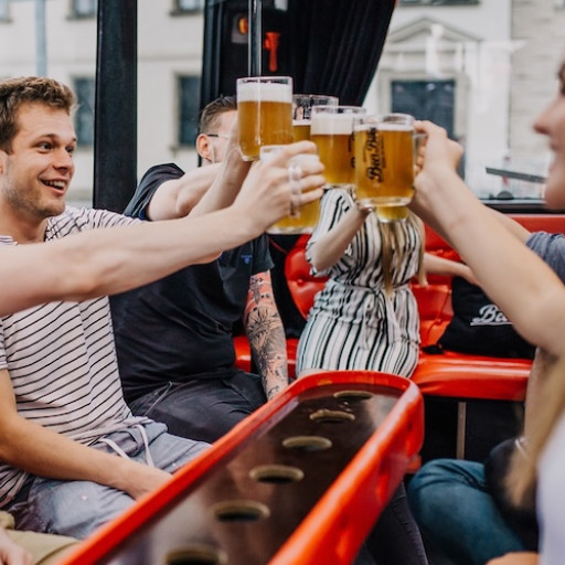 Prague-Beer Bus with Unlimited Draft Beer-1