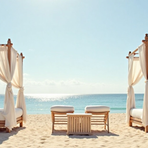 Albufeira-Private Beach Beds-1