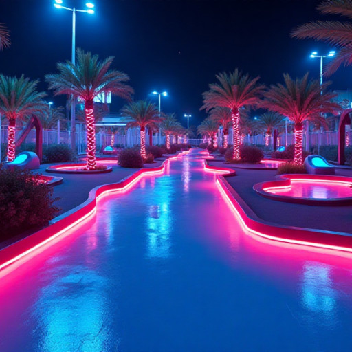 Cologne-3D Neon Minigolf-1